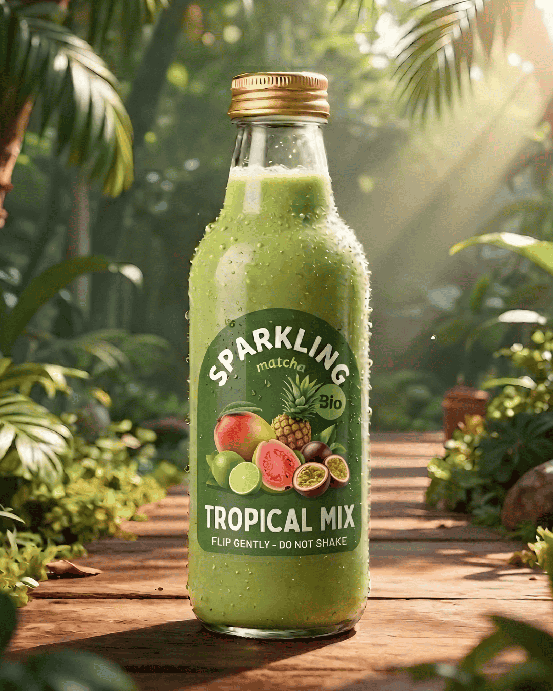 Sparkling Matcha Tropical Mix bottle Thumbnail